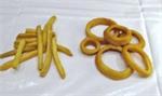 Fake French Fries and Replica Onion Rings For Sale.