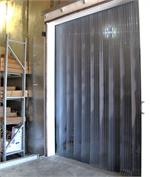 Ribbed strip curtain rolls for sale in Los Angeles area actually Costa Mesa California.